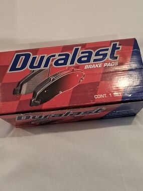 Duralast Brake Pads - Red and Blue Packaging Brand New Out The Box